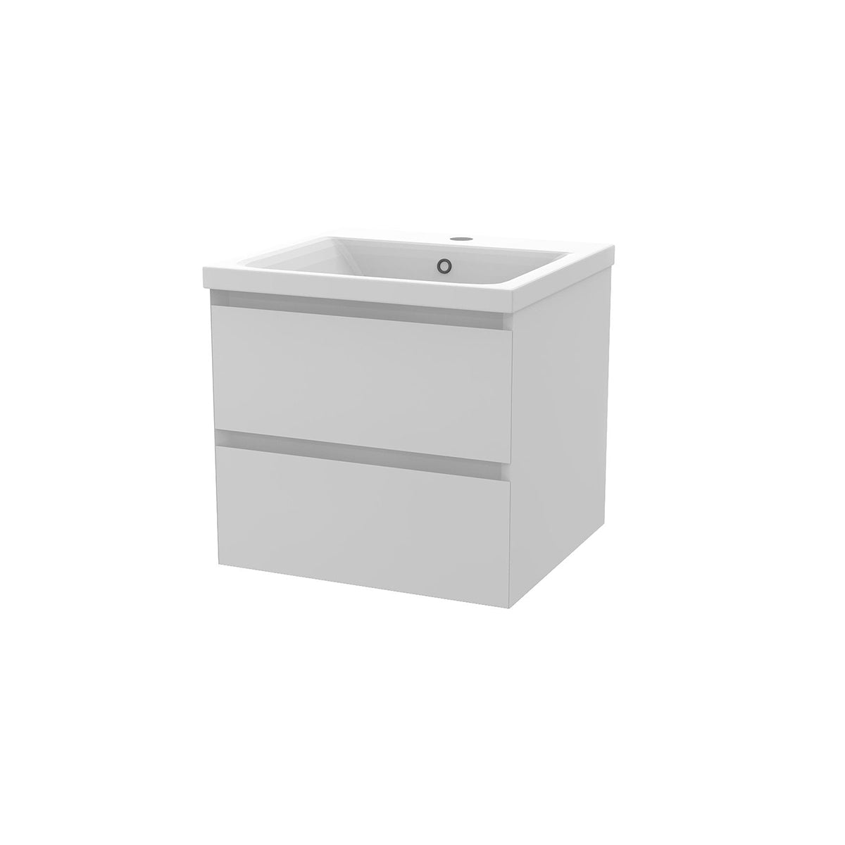 Verona Wall Hung Vanity Unit 500mm White Gloss only