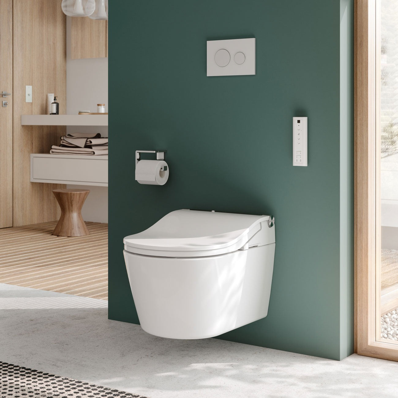 Toto RW Washlet and Wall Hung WC
