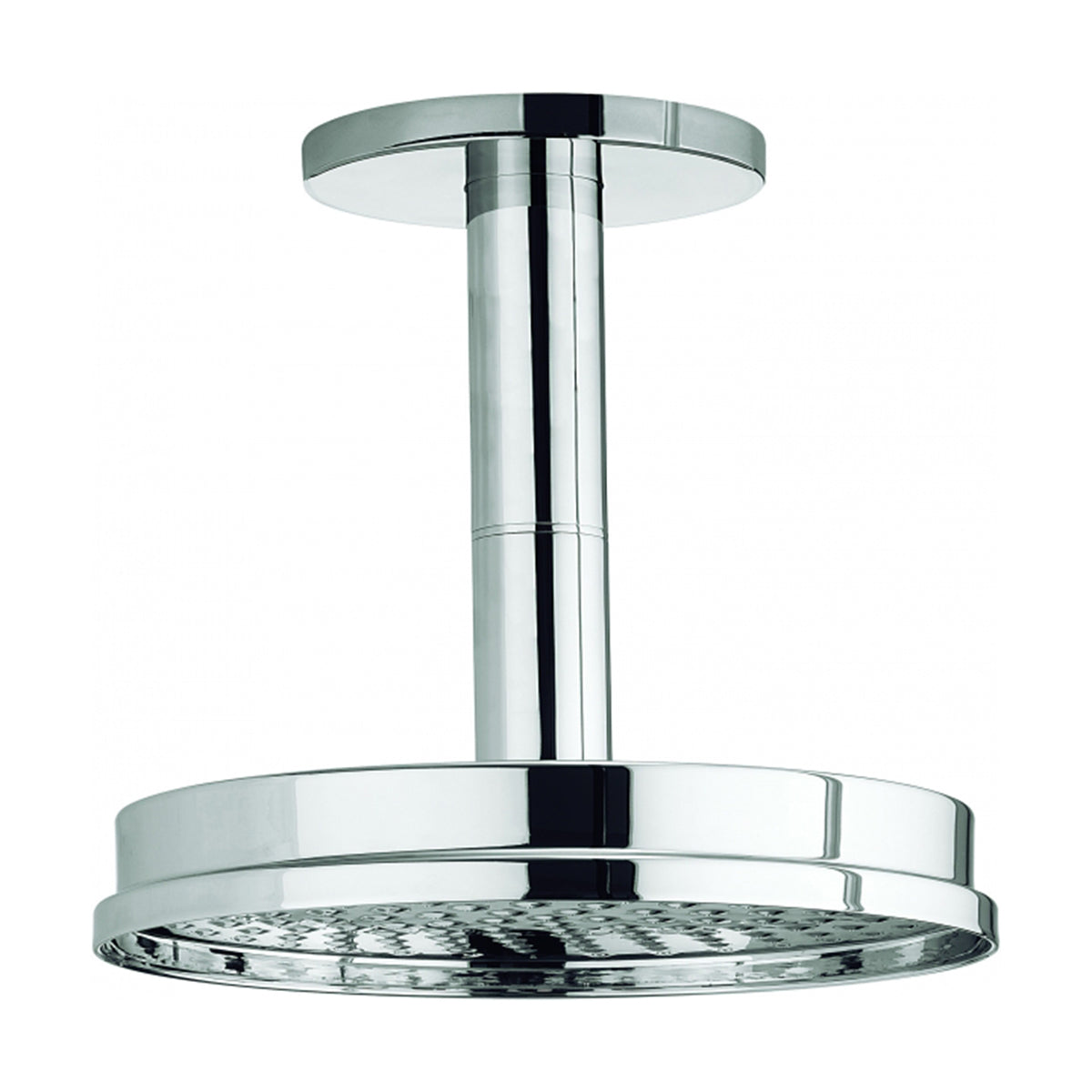 Crosswater MPRO Industrial 8" Shower Head Brushed Brass Unlacquered (PRI08UB)