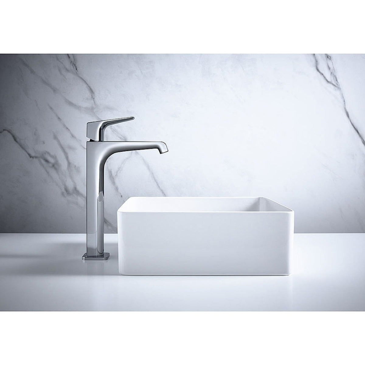 AXOR Citterio E Tall Single Lever Basin Mixer for Precise Water Control 36113000