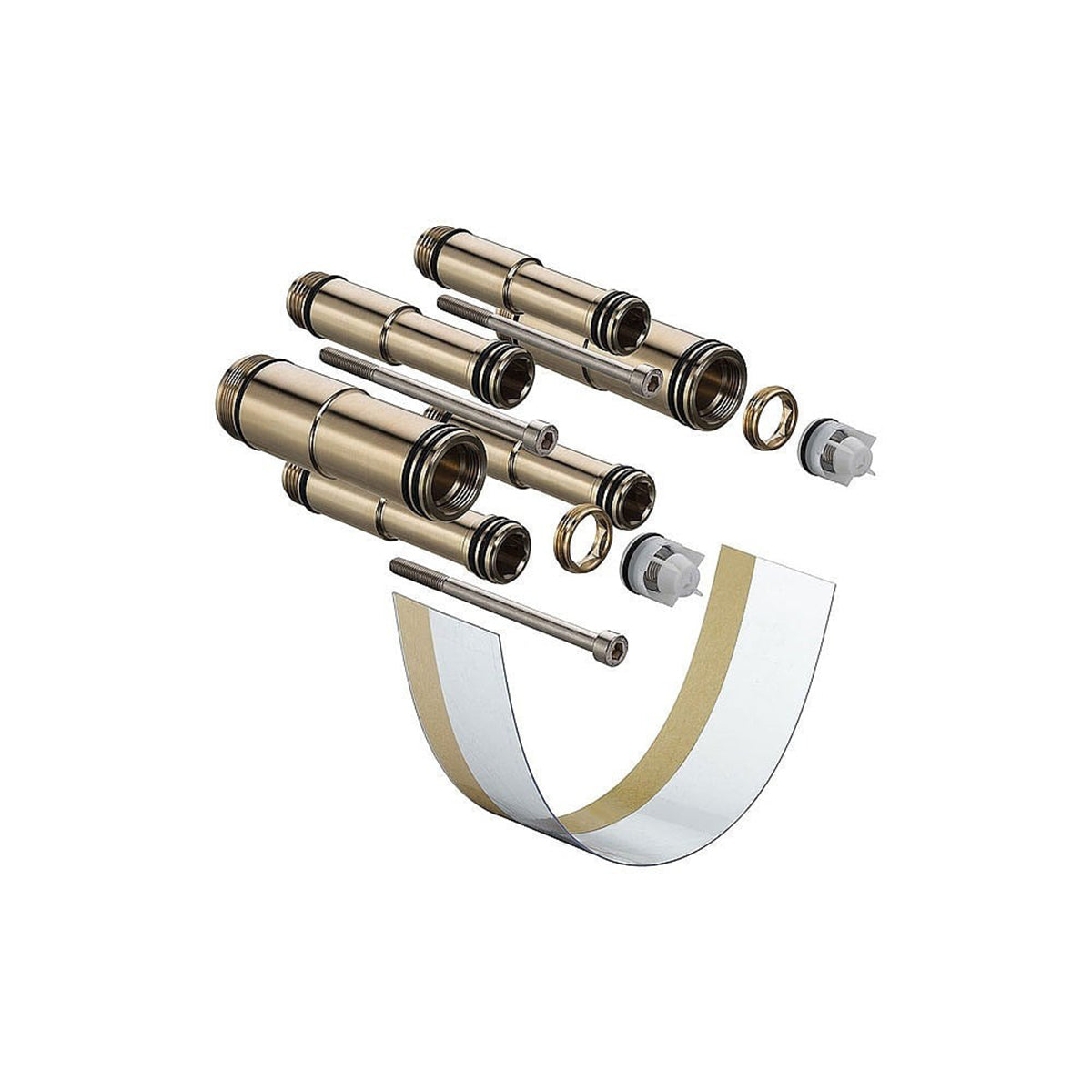 AXOR 45790000 One Extension 25mm for Basic Set Thermostatic Module