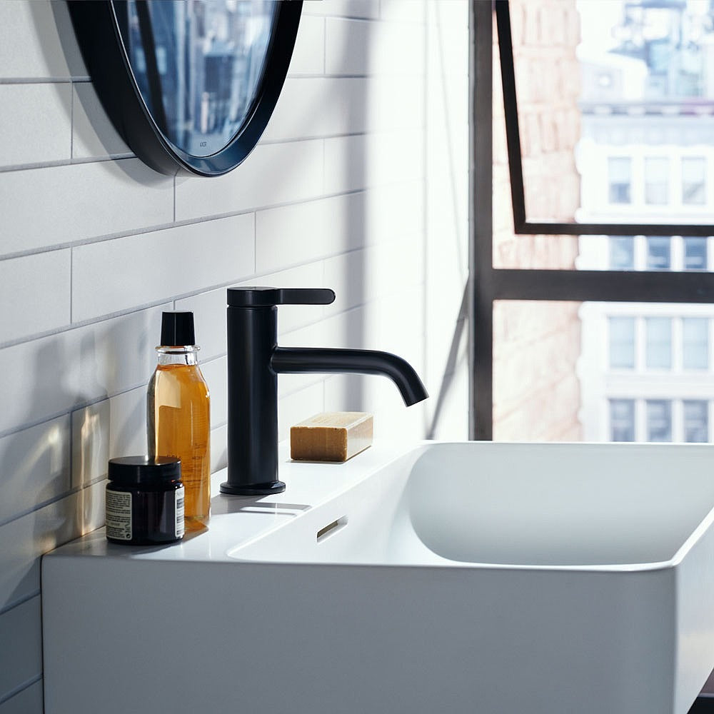 AXOR One Single Lever Basin Mixer 70 w/ Lever Handle, Pop-Up Waste Set