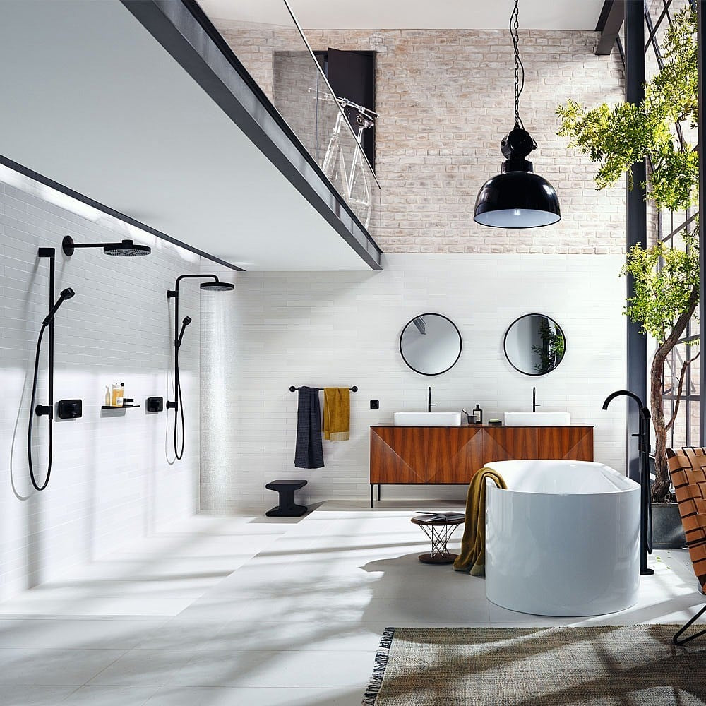 AXOR One Overhead Shower 280 2jet w/ Shower Arm