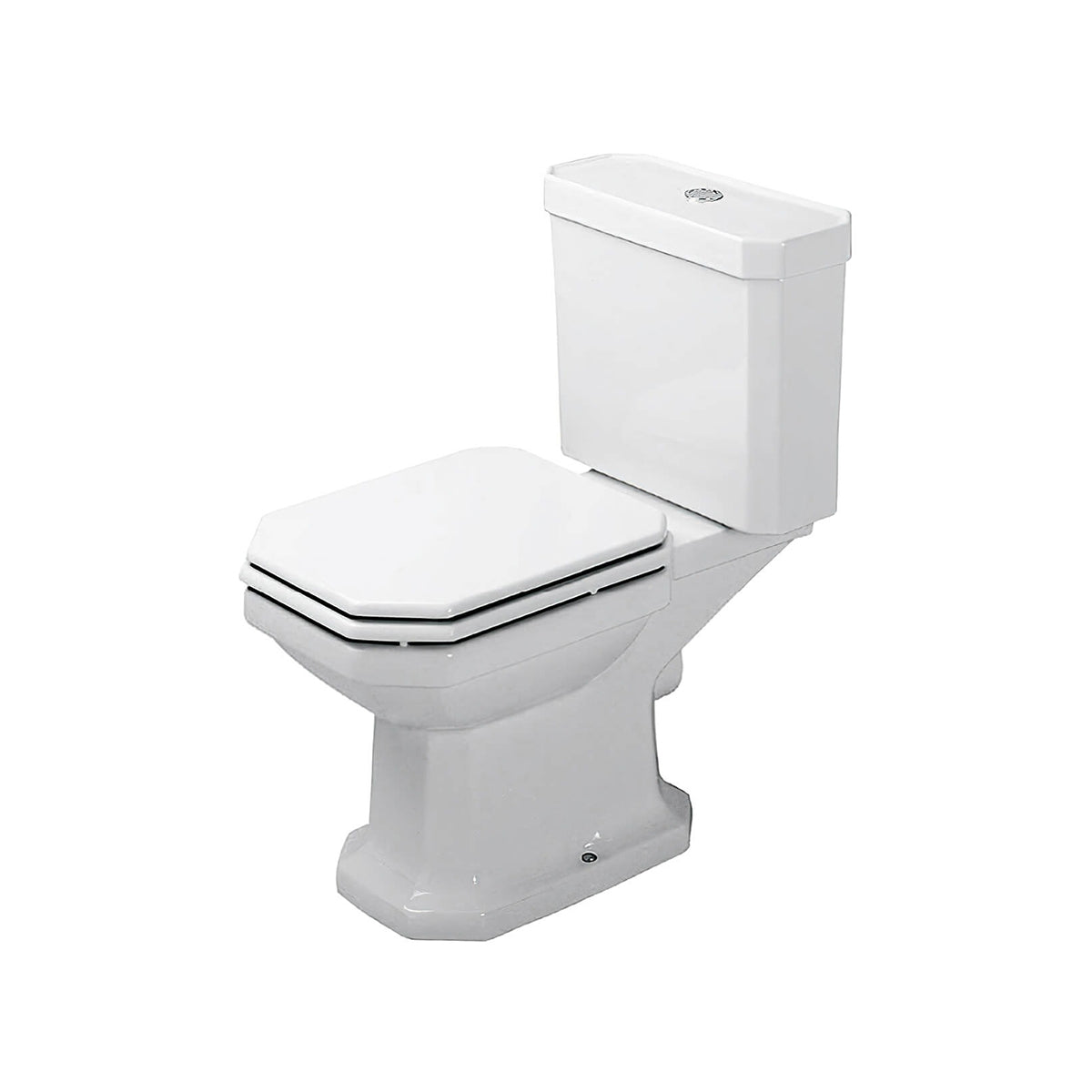 Duravit 1930 Series Close Coupled Toilet With Cistern - 420mm x 665mm x 760mm 0227090000-0872150005