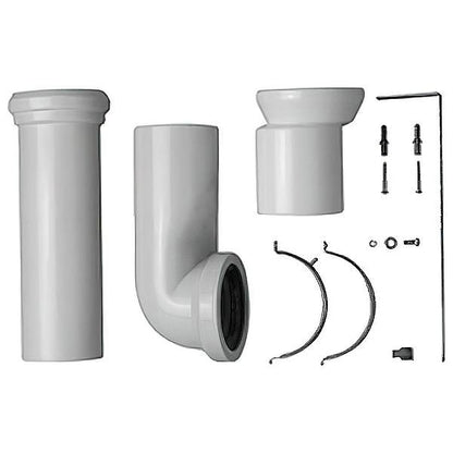 Duravit White Tulip Rimless Toilet Vario Set