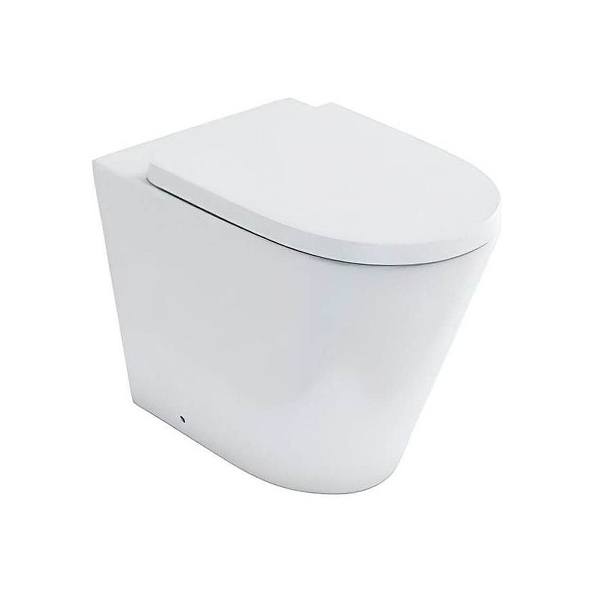 Britton Sphere Rimless Back To Wall Wc With Soft Close Seat 15.b.35302