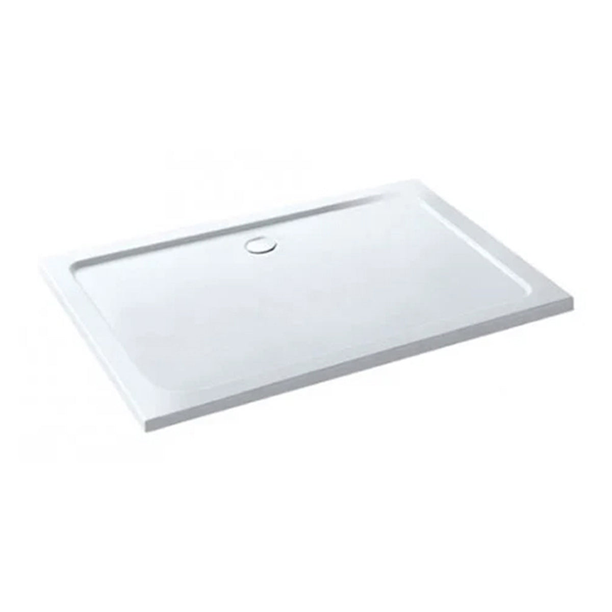 Eastbrook Volente Rectangular Shower Tray â€“ 1600mm x 760mm â€“ White