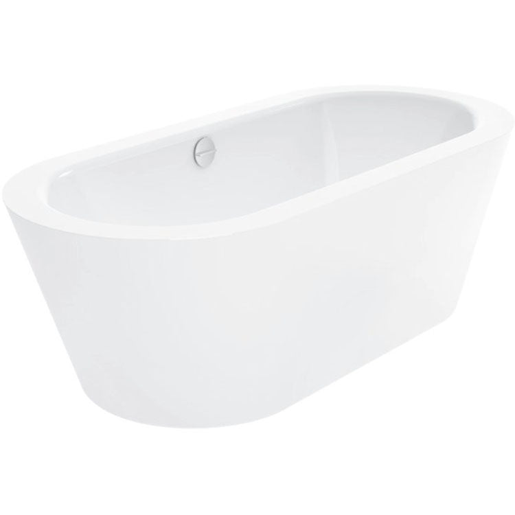Bette Starlet Oval Silhouette Bath with Leg Set