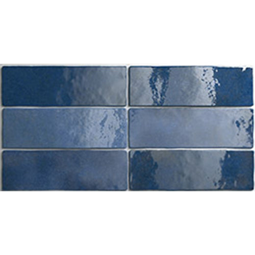 Luxe81 Victoria Blue Tile 65x200mm EQVIC620BL