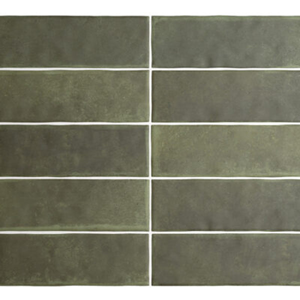 Luxe81 Malaga Green Tile 60x246x9mm EQMAL246G