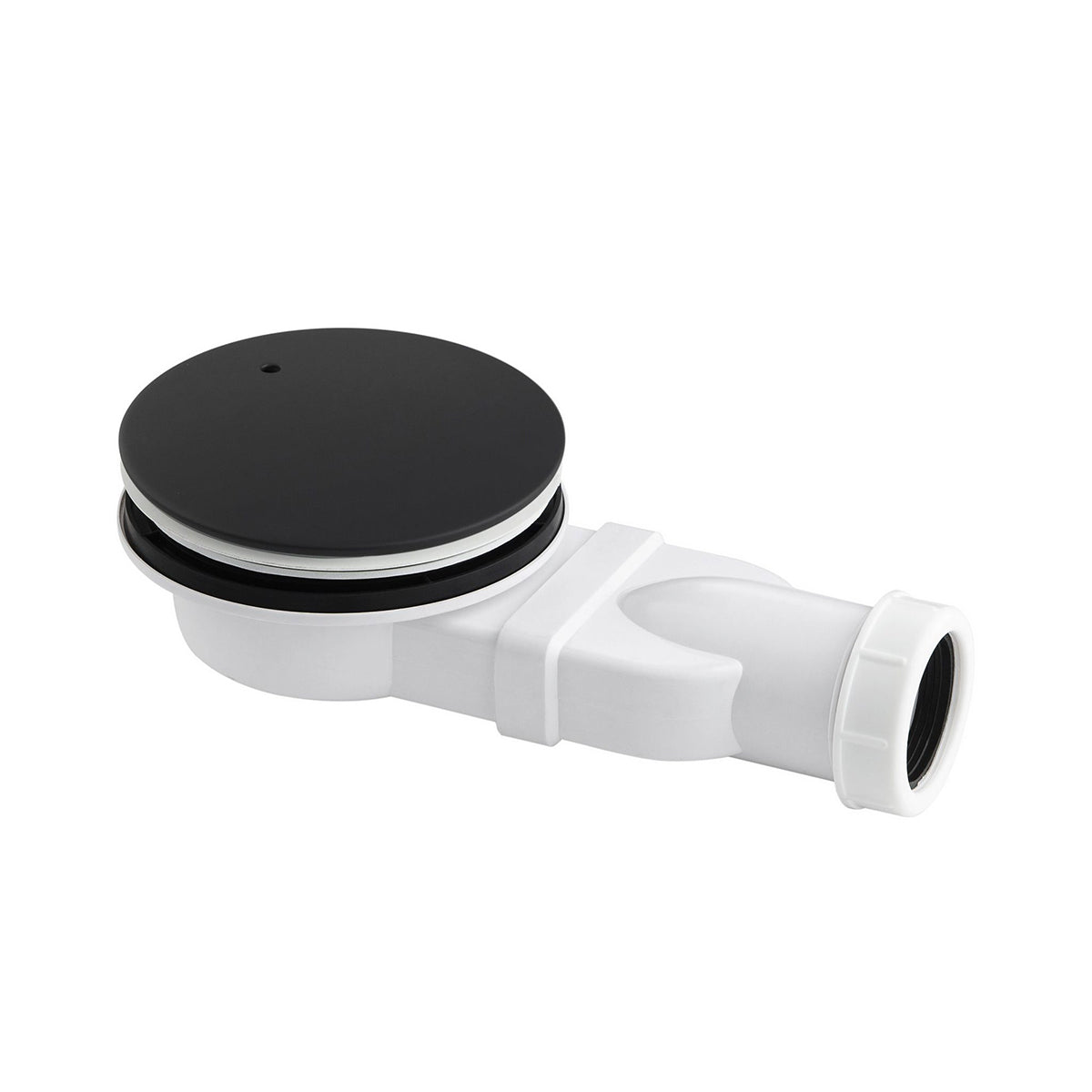 Just Taps 28502MB VOS Slim Shower Waste Matt Black