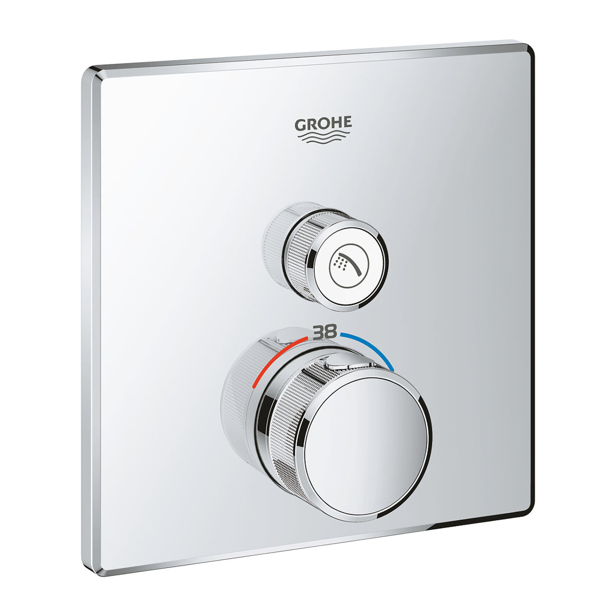 Grohe 29123000 GRT SmartControl THM Trim Square 1SC