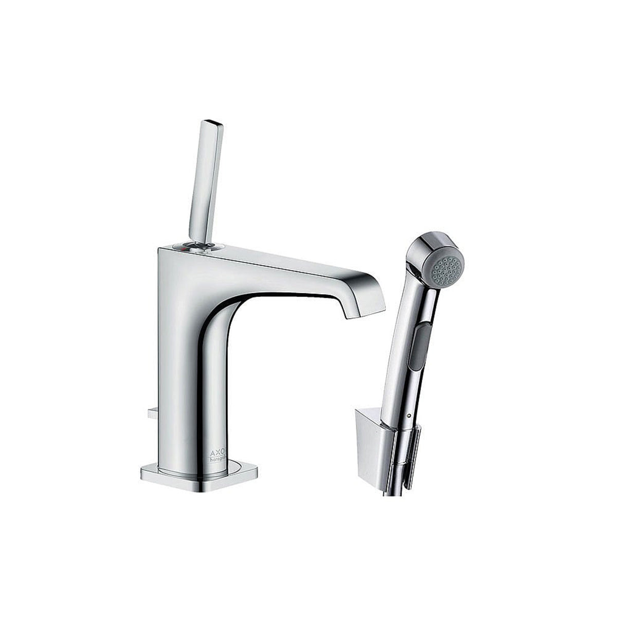 AXOR 36130000 Citterio E Single Lever Basin Mixer with Bidet Hand Shower