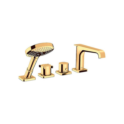 AXOR 36411000 Citterio E 4-Piece Thermostatic Bath Shower Mixer for Precise Control