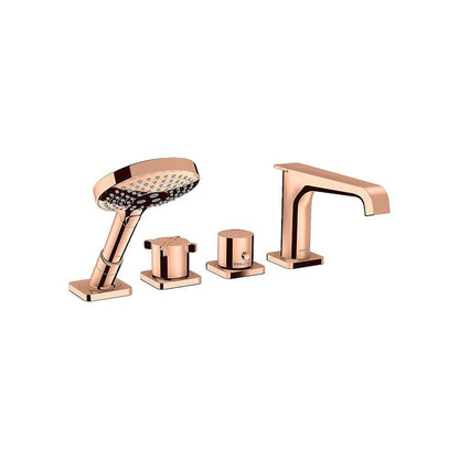 AXOR 36411000 Citterio E 4-Piece Thermostatic Bath Shower Mixer for Precise Control