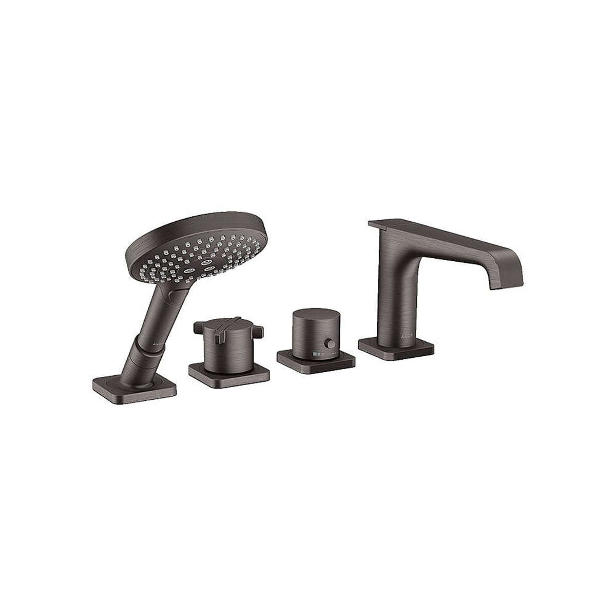 AXOR 36411000 Citterio E 4-Piece Thermostatic Bath Shower Mixer for Precise Control