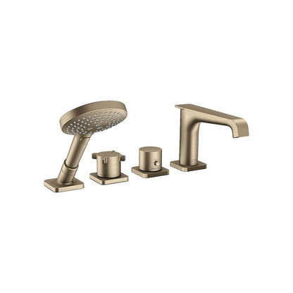 AXOR 36411000 Citterio E 4-Piece Thermostatic Bath Shower Mixer for Precise Control