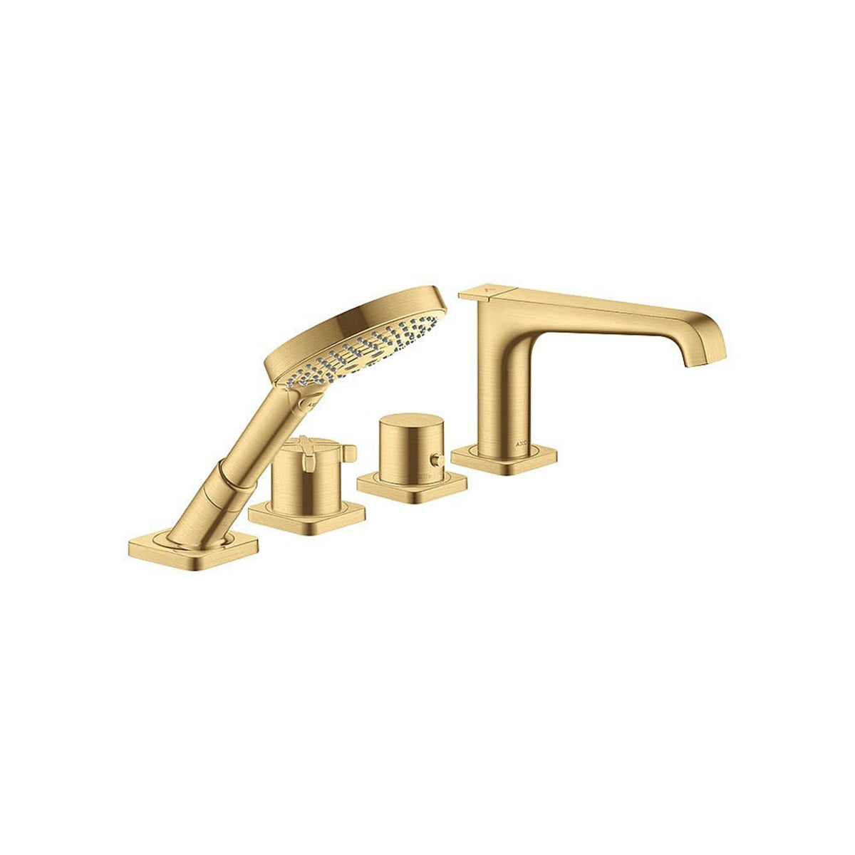 AXOR 36411000 Citterio E 4-Piece Thermostatic Bath Shower Mixer for Precise Control