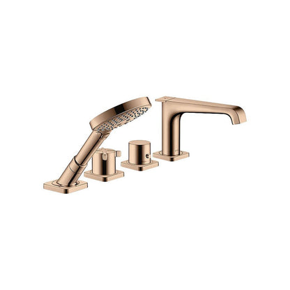 AXOR 36411000 Citterio E 4-Piece Thermostatic Bath Shower Mixer for Precise Control