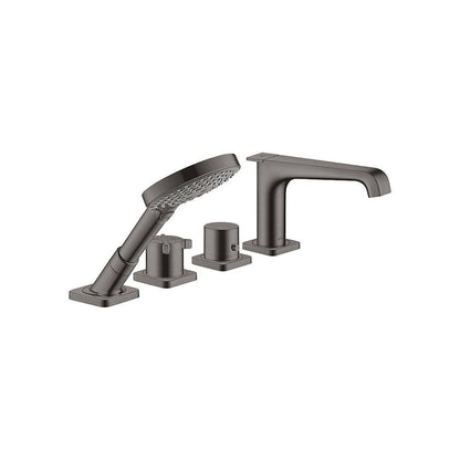 AXOR 36411000 Citterio E 4-Piece Thermostatic Bath Shower Mixer for Precise Control