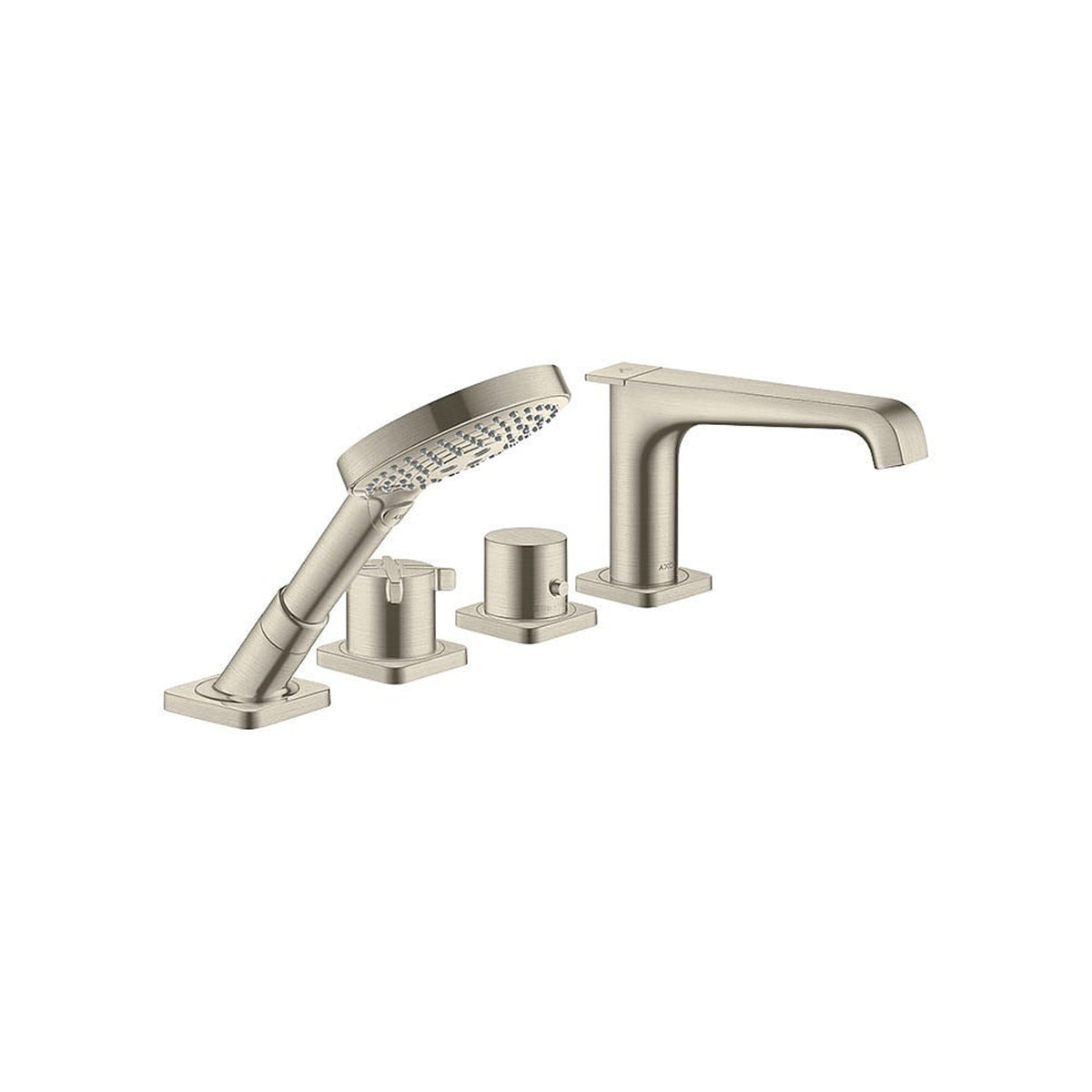 AXOR 36411000 Citterio E 4-Piece Thermostatic Bath Shower Mixer for Precise Control