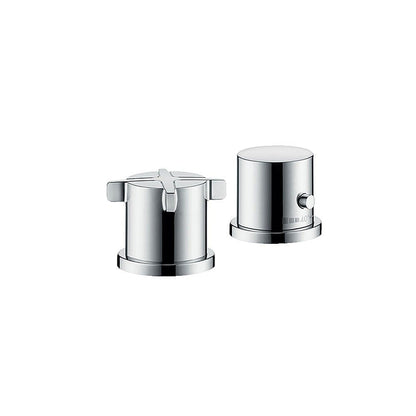 AXOR 36412000 Citterio E 2-Piece Thermostatic Bath Mixer for Precise Temperature Control