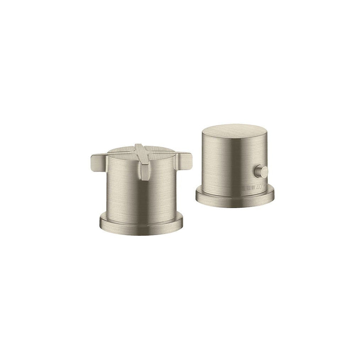 AXOR 36412000 Citterio E 2-Piece Thermostatic Bath Mixer for Precise Temperature Control