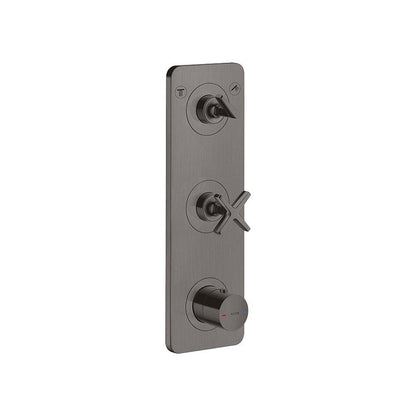 AXOR 36703000 Citterio E Two-Outlet Thermostatic Shower Valve for Precise Control