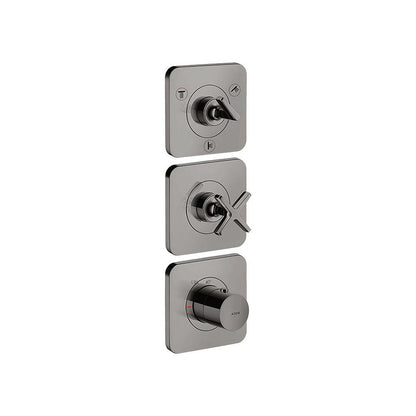AXOR 36704000 Citterio E Three-Outlet Thermostatic Shower Valve for Precise Water Control