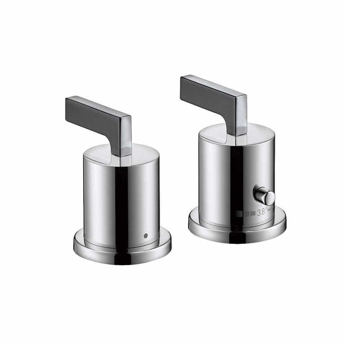 AXOR Citterio 2-Piece Lever Handle Thermostatic Bath Filler 39482000