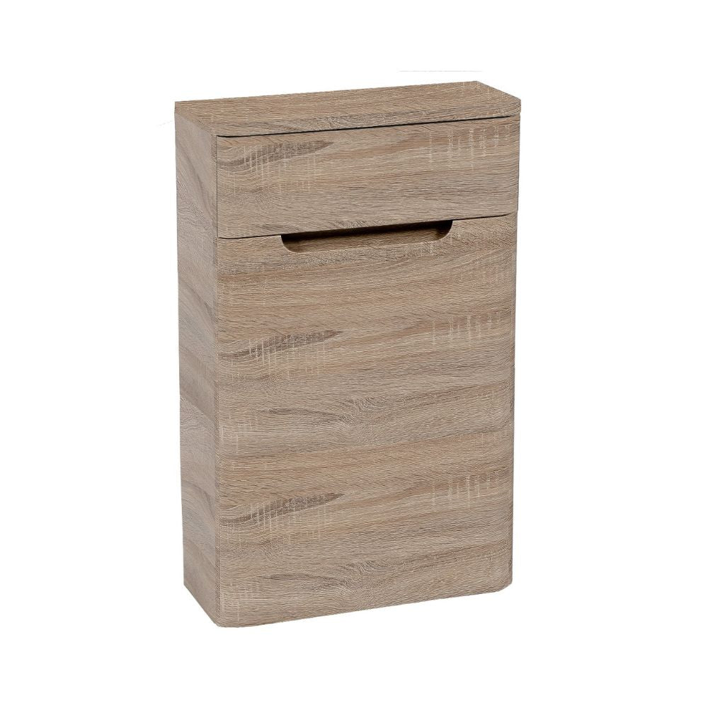 Luxe81 Monza 500mm Country Oak Toilet Unit from Tailored Bathrooms