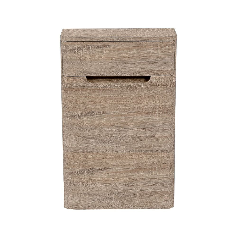 Luxe81 Monza 500mm Country Oak Toilet Unit from Tailored Bathrooms