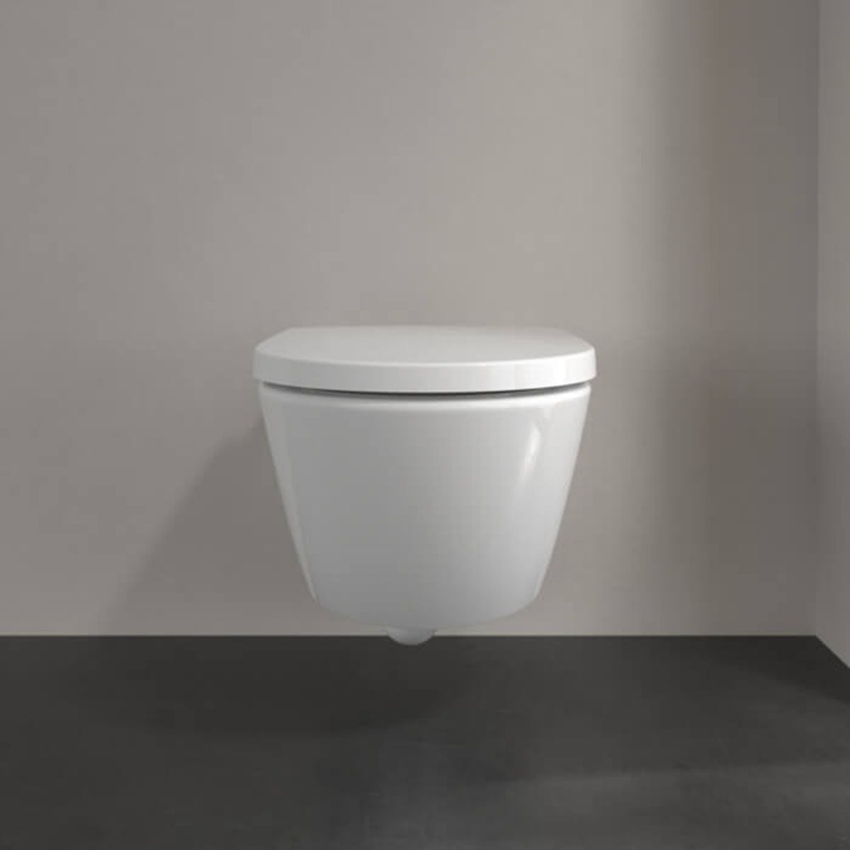 Villeroy And Boch 4670TS01 Architectura TwistFlush Wall Mounted WC Pan with Seat - 37cm x 41cm