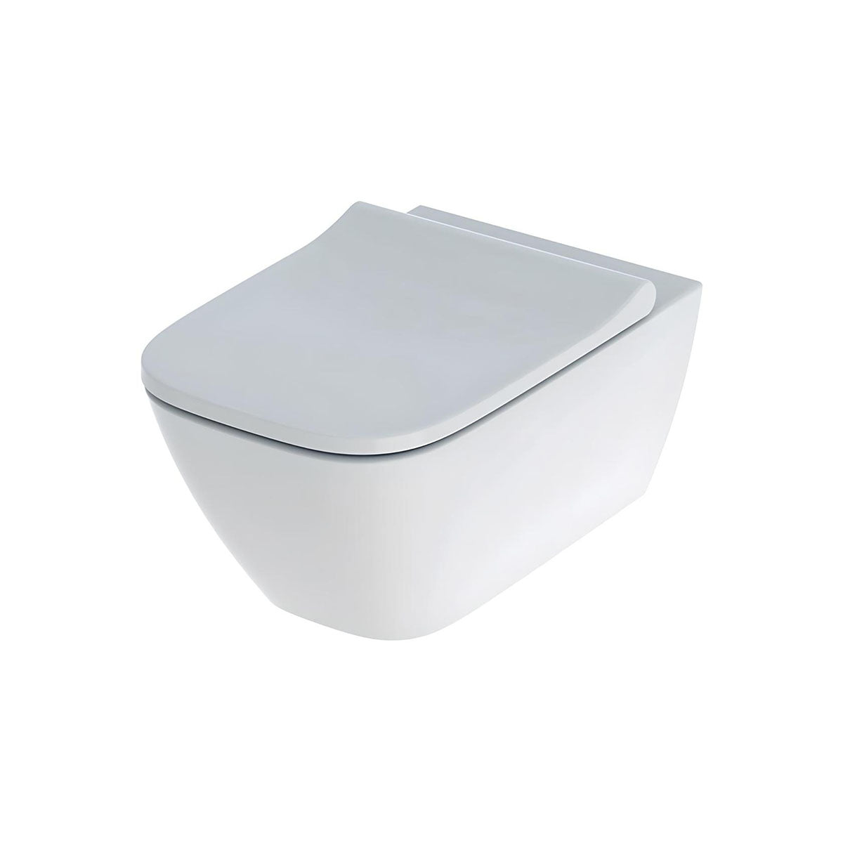 Geberit 500.683.00.2 Smyle Square Grab And Go 350 x 540mm Wall Hung WC Rim-Free And Seat