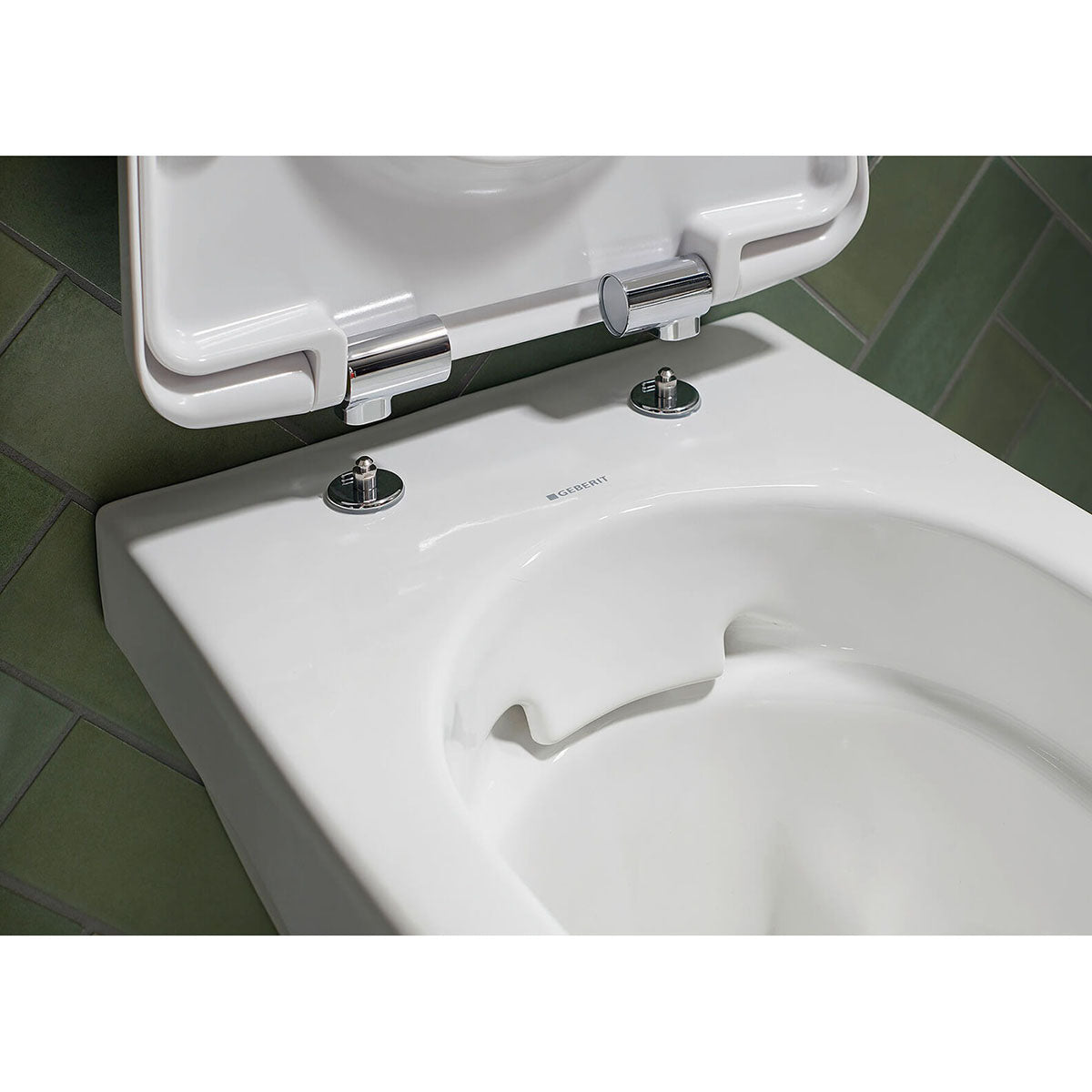 Geberit 501.750.00.1 Selnova Grab And Go Wall Hung WC Rim-Free Toilet 360 x 530mm