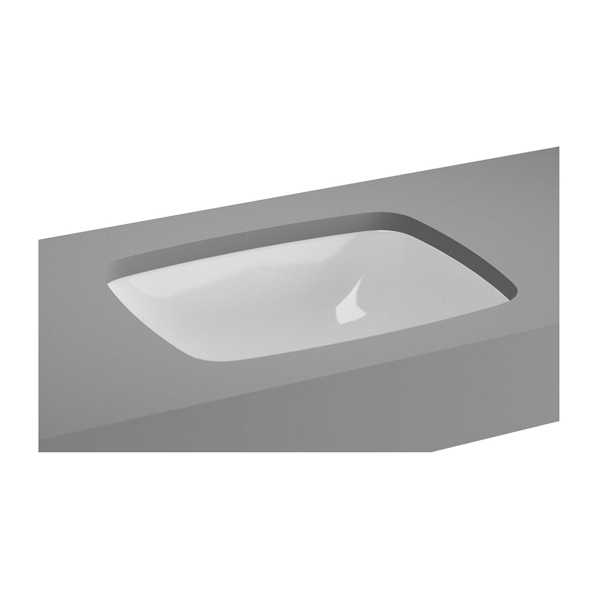 Vitra 5667B003-1083 M-Line Undercounter Basin 47CM 0TH NO O/F ONLY