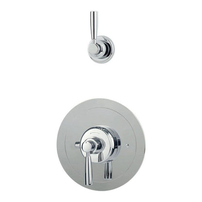 Perrin & Rowe Split Concealed Thermostatic Shower With Remote Shut-off - Lever 5875