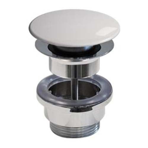 Catalano Ceramic Push-Button Slotted Basin Waste