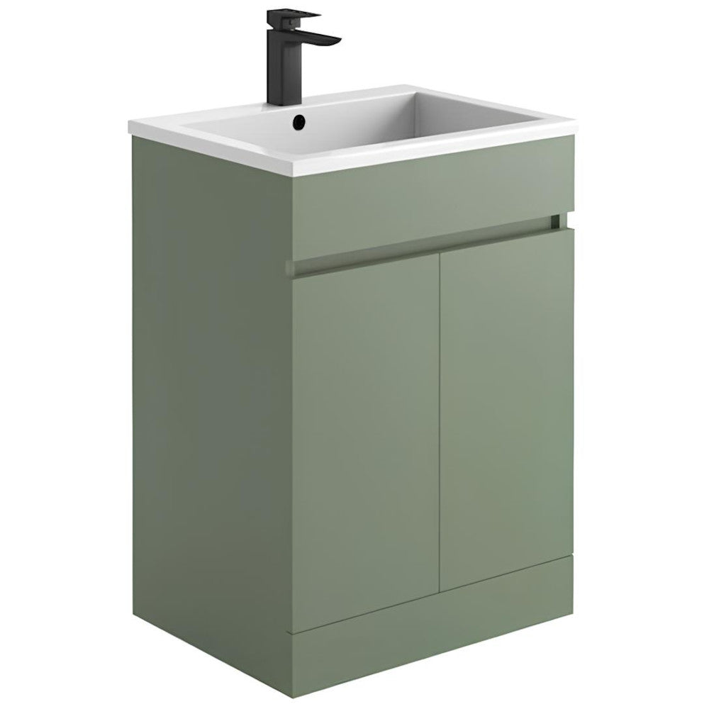 Luxe81 Empire 600 Square Vanity Unit