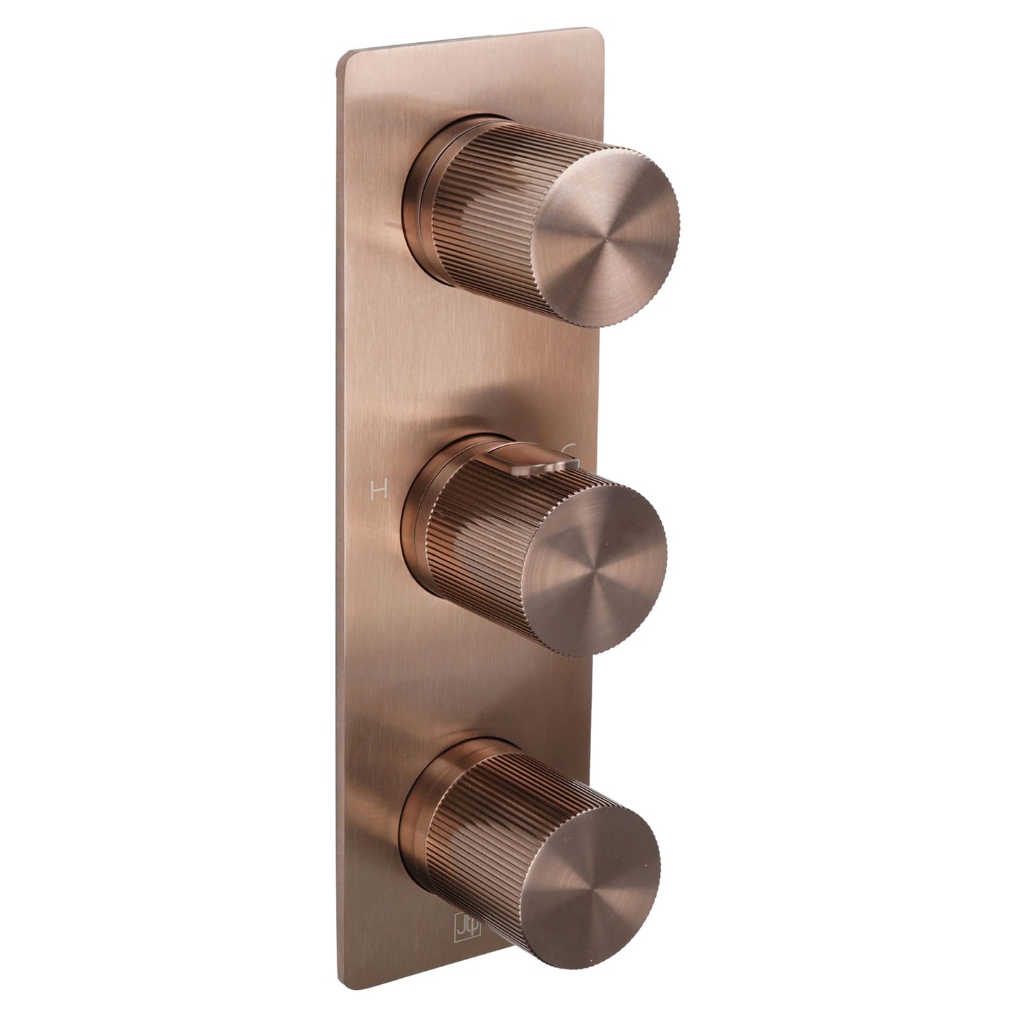 Just Taps 61690BRZ Evo Two Outlet Thermo Conc Valve Vertical