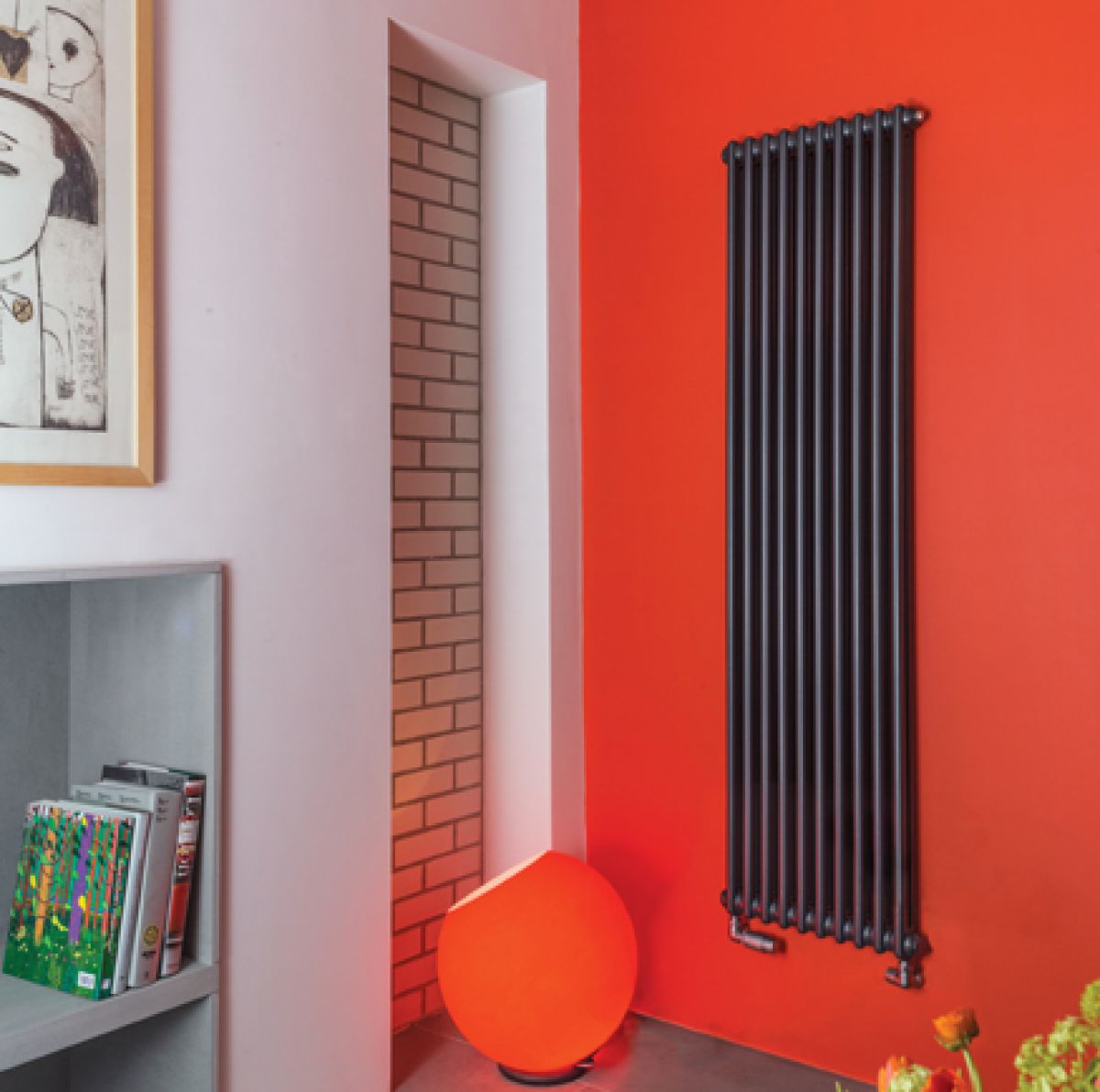 Bisque Classic 2 Column Wall Hung Radiator - 2W75379010