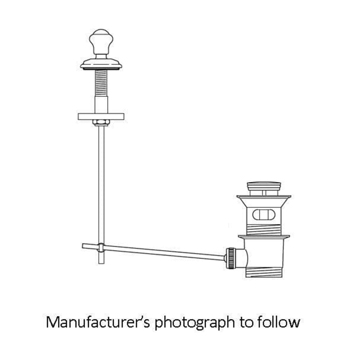 Perrin & Rowe Basin Pop-up Waste Centreset 6702