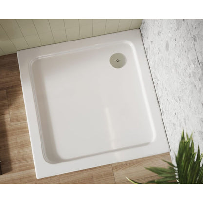 Luxe81 Square Stone Resin Shower Tray