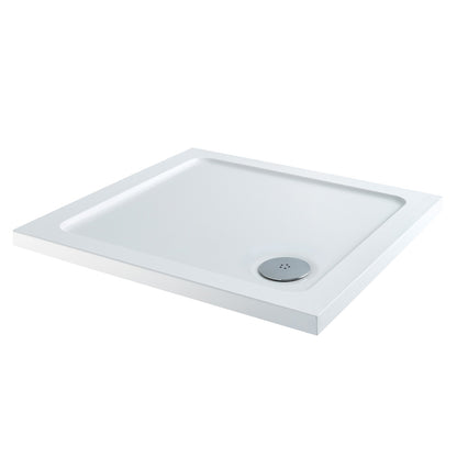 Luxe81 Square Stone Resin Shower Tray