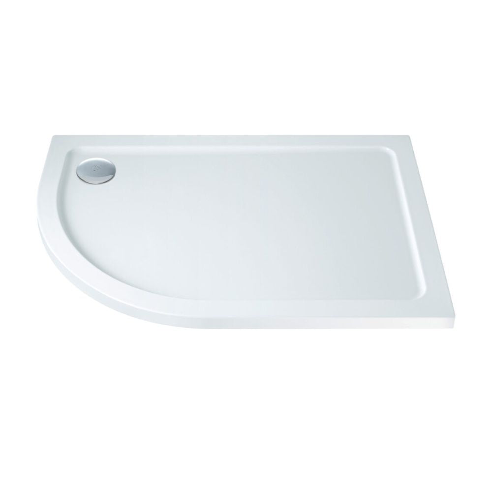 Luxe81 Offset Quadrant Stone Resin Shower Tray