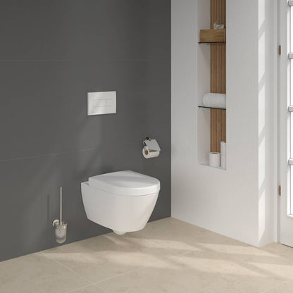 Villeroy And Boch 5057199982179 Subway 2.0 Wall Hung WC and ViConnect Pro S Toilet Frame Pack - 370mm x 365mm