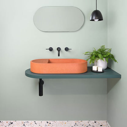 Luxe81 Aura Basin 700 x 350mm - Right/Left Hand