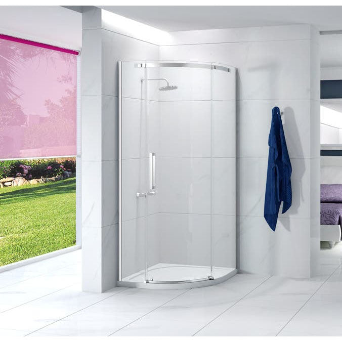 Merlyn Ionic Essence Frameless 1 Door Quadrant