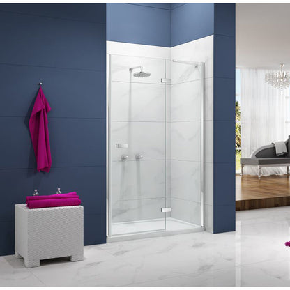 Merlyn Ionic Essence Frameless Hinge & Inline Door In Recess