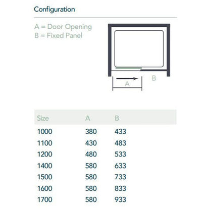 Merlyn Ionic Express Sliding Door